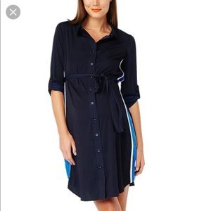 Rosie Pope maternity shirt dress